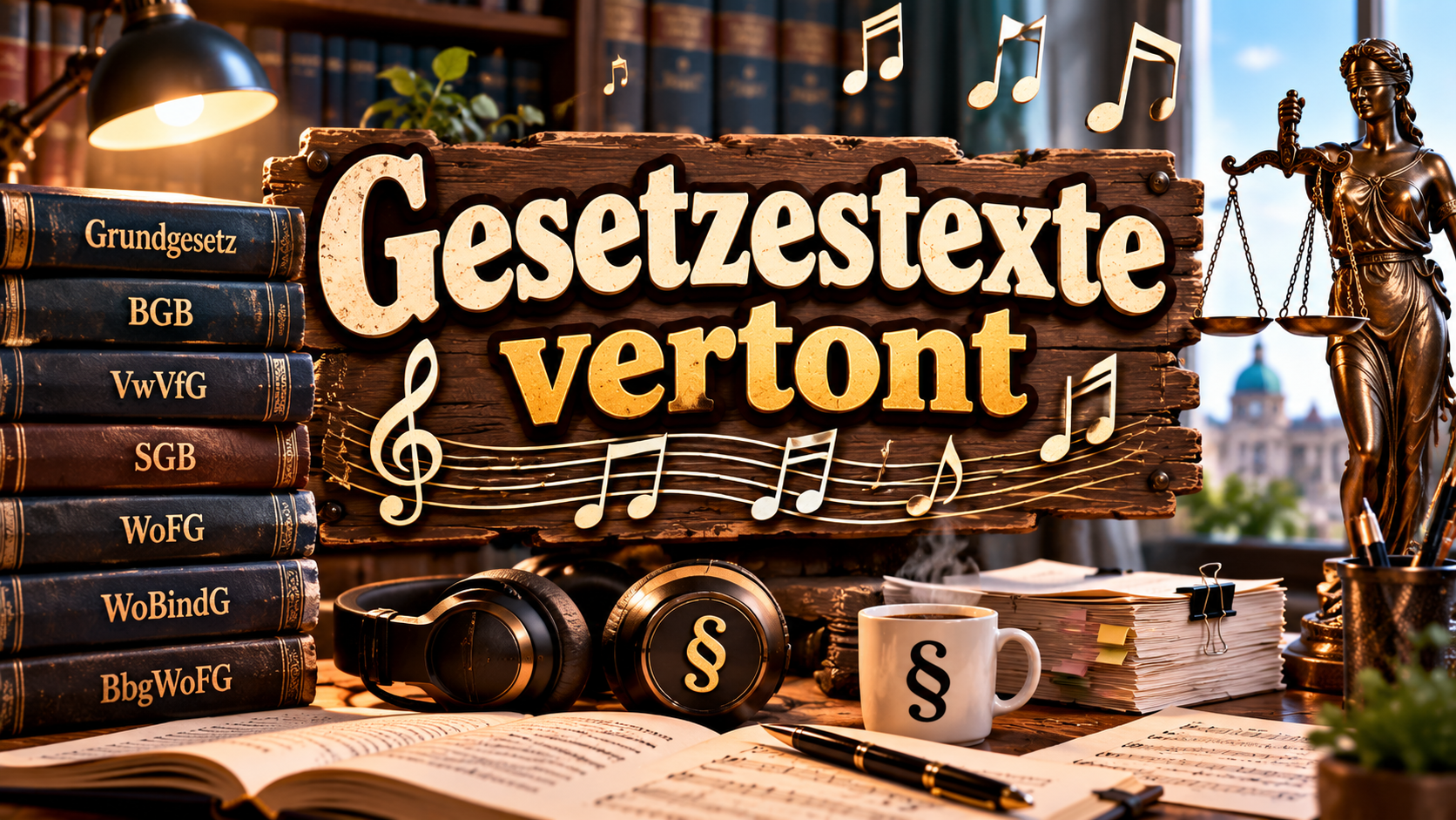 Cover von Gesetzestexte Vertont